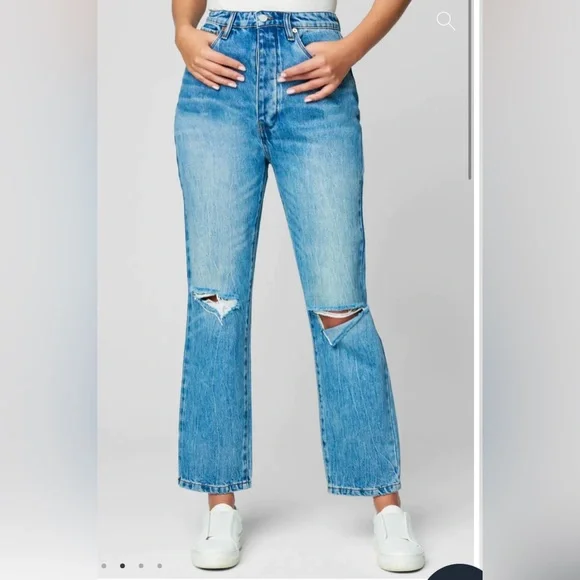 NWT! Blank NYC Jeans The Howard Midrise Loose Fit Denim Size 30‎ - Picture 4 of 16